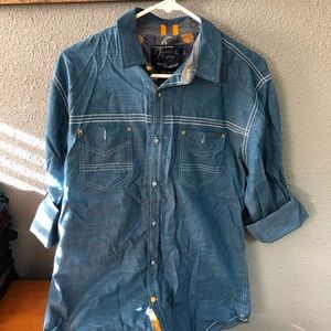 Tranquillity & Mayhem Button Up Shirt